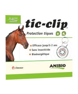 Médaille tic-clip - Cheval, 1 pièce